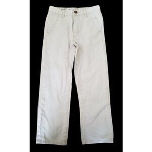 EDDIE BAUER Tan Chinos Pants Boys Size 7 Adjustable Waist